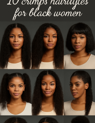 10 Crimp Hairstyles for Black Women